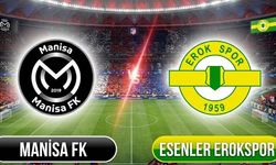 Manisa FK Esenler Erokspor Maçı Hangi Kanalda? Manisa FK Esenler Erokspor Maçı Nereden Canlı İzlenir? Maç Saat Kaçta?