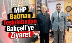 MHP Batman Teşkilatından Bahçeli’ye Ziyaret