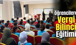 Öğrencilere Vergi Bilinci Eğitimi
