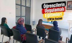 Öğrencilerin Uygulamalı Eğitimleri STM’de Başladı