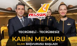 PEGASUS GÖKLERE YENİ EKİPLER ARIYOR! TECRÜBELİ VE TECRÜBESİZ KABIN MEMURU ALIMI BAŞLADI