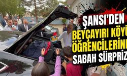Şansi’den Beyçayırı Köyü Öğrencilerine Sabah Sürprizi