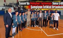 Sason’da Voleybol Turnuvası Sona Erdi: Şampiyon İstiklal Ortaokulu