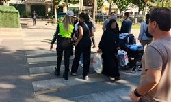 Trafik güvenliği için sahaya inildi: 62 kişi bilgilendirildi