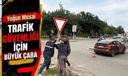 Trafik güvenliği için yoğun mesai