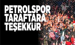 PETROLSPOR’DAN TARAFTARA TEŞEKKÜR