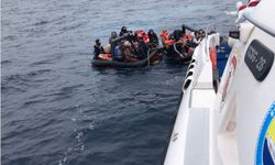 49 düzensiz göçmen kurtarıldı
