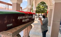 Tedavi için Ankara'ya getirilen ve Filistinli, son yolculuğuna uğurlandı