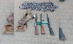 Kaçak avlanma yapan 5 kişiye para cezası