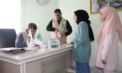 Kumbaralarında biriktirdikleri parayı Gazze'ye bağışladı