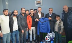 SÜPER LİG TAKIMINA MALZEME DESTEĞİ