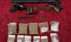 Silah ve uyuşturucu operasyonu: 7 gözaltı