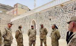 Jandarma Genel Komutanlığı Heyeti Manastırı Gezdi