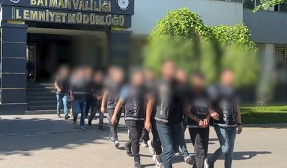 Batman'da uyuşturucu operasyonu: 18 kişi tutuklandı
