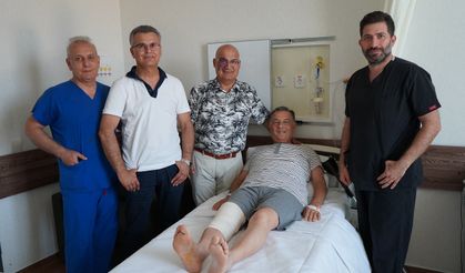 35 yıllık şikayeti 35 dakikada robotik ameliyatla sona erdi