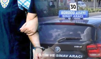 Ehliyet sınavında usulsüzlük yapan 40 kişi tutuklandı