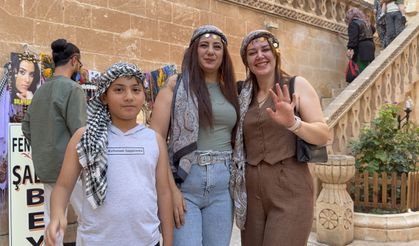 Midyat’a, sıcağa rağmen turist akını