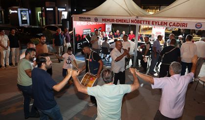 Memur-Sen, 81 ilde ‘Memur- Emekli Nöbette’ eylem çadırları kurdu