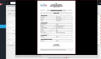 MÜDÜRLÜKLERİN YAZILIM PROGRAMI BİLGİ İŞLEM'DEN