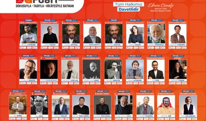 Batman’da Kültür ve Sanat Rüzgârı Estirecek Festival Başlıyor!