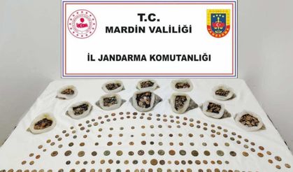 Mardin’de 4 bin 897 adet sikke ele geçirildi