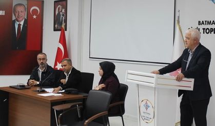 Batman Yeşilay'da Başkan değişti. Orhan Edis dönemi başladı