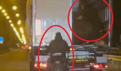 Hareket halindeki TIR'dan koyun çalan 2 şüpheli yakalandı