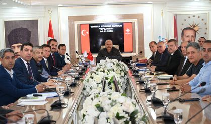 Toprak Koruma Kurulu Toplantısı Gerçekleştirildi