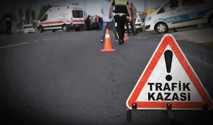 Trafik kazası; 1 Ölü