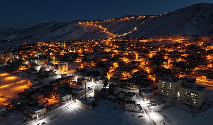 Gercüş’te Kartpostallık Kar Manzaraları