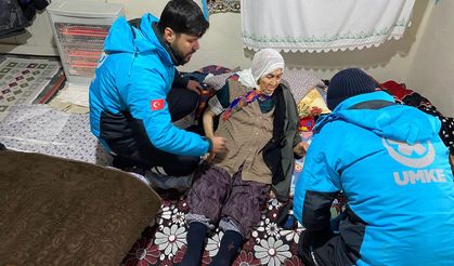 UMKE ve 112'den zorlu koşullarda hayat kurtaran müdahale