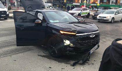 Batman'da maddi hasarlı kaza