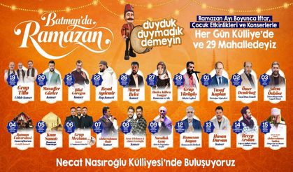 Batman’da Ramazan Coşkusu Başlıyor