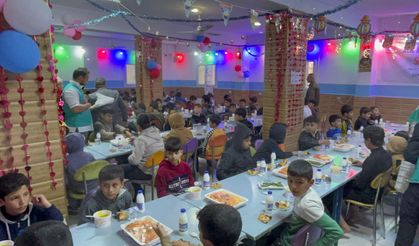 Afrin’de Yetim Sofralarında Buluştu