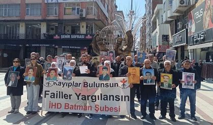 Batman’da “Kayıplar bulunsun, failler yargılansın” eyleminin 730. haftasında İzzet Seven'in akıbeti soruldu