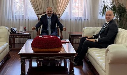 TUİK Siirt Bölge Müdürü Valiyi Ziyaret Etti