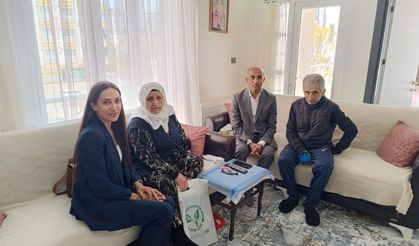 ŞEHİT AİLELERİNE VE GAZİLERE DEVLETTEN VEFA ZİYARETİ