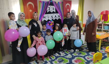 Yeşiltepe ÇATOM’da çocukların mutluluk dolu günü!