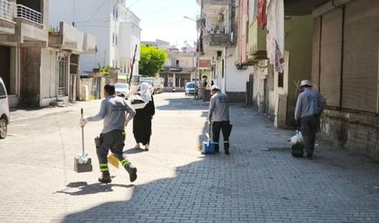 İki Mahallede Genel Temizlik Çalışması