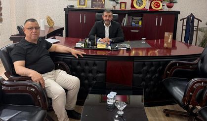 Mardin-Artuklu’da Sıcak Ziyaret: Gazeteci Aytekin Alptekin’den AK Parti İlçe Başkanlığına Buluşma