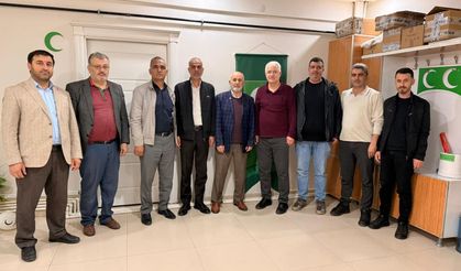 Saadet Partisi’nden Yeşilay’a Ziyaret