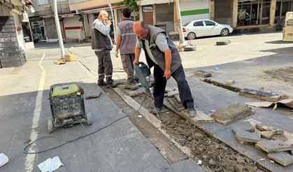 Fen İşleri ekipleri, Bayramda da Sahadaydı