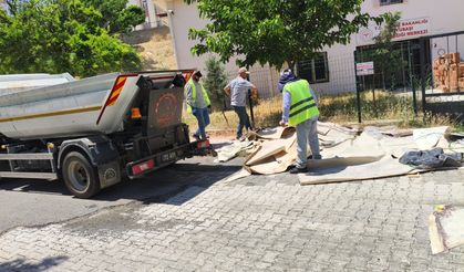 MAHALLELERDE TEMİZLİK ÇALIŞMALARI SÜRÜYOR