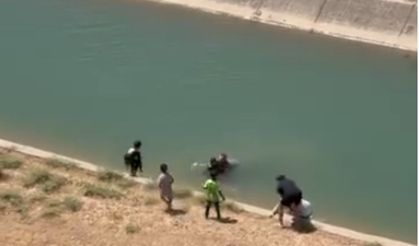 Sulama Kanalında Boğulma Tehlikesi Geçiren 2 Kişi Kurtarıldı