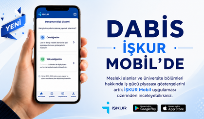 DABİS artık İŞKUR Mobil’de
