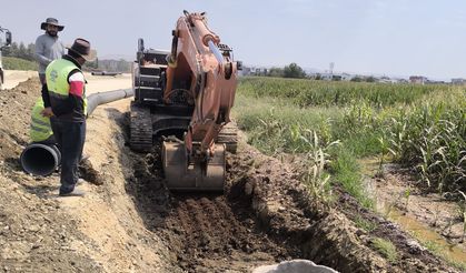 Bağlantı Yollarında Altyapı Mesaisi Devam Ediyor