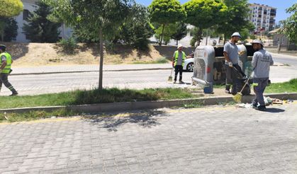 Batman'da Parklar ve Mahalleler Pırıl Pırıl Yapılıyor