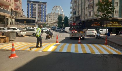 Batman’da Trafik Güvenliğini Artıran Çalışmalar Devam Ediyor