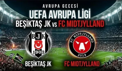 Beşiktaş Midtjylland maçı ne zaman, saat kaçta, hangi kanalda, maç şifresiz mi? (S Sport Plus canlı ve şifresiz izle)