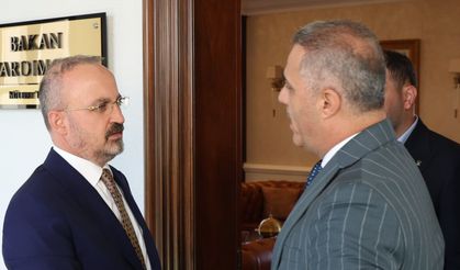 HÜSEYİN ŞANSİ, BATMAN’IN TALEPLERİNİ BAKAN YARDIMCISI BÜLENT TURAN’A İLETTİ